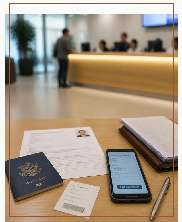 Запись в визовый центр в Междуреченске для подачи документов