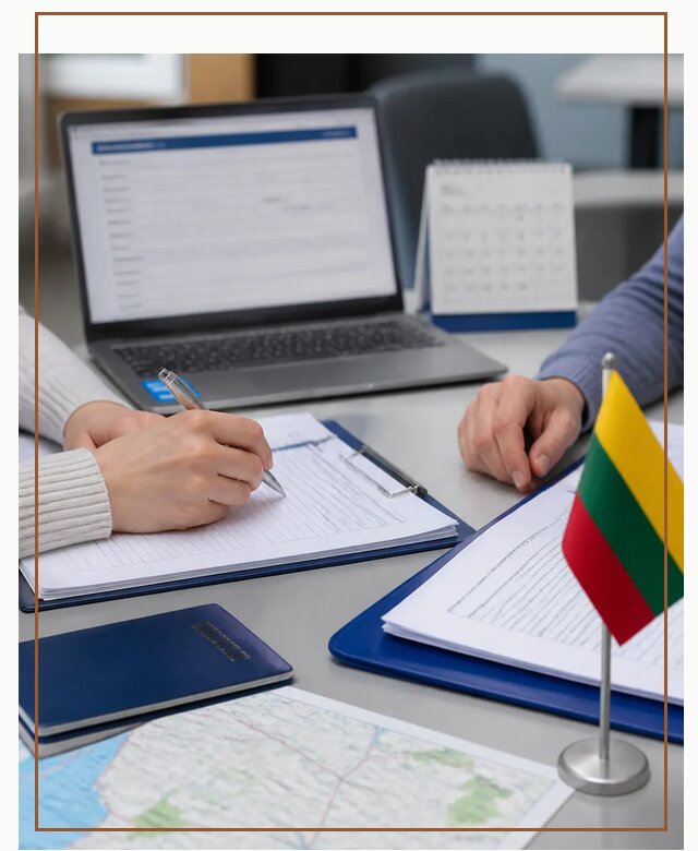 Профессиональное оформление визы в Литву для поездки в Междуреченске