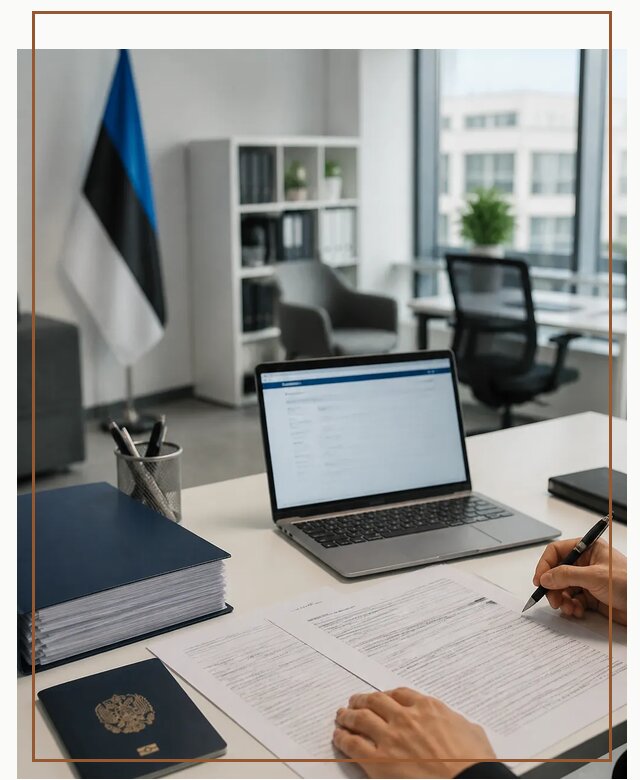 Оформление ВНЖ в Эстонии для переезда и легального проживания в Междуреченске
